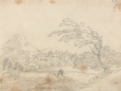 Distant View of an Imaginary City by John Robert Cozens